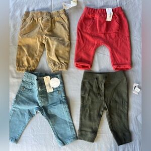 Baby Boy Pants Lot 3-6 Months NWT | Old Navy Cat & Jack Jeans Cargo Sweatpants